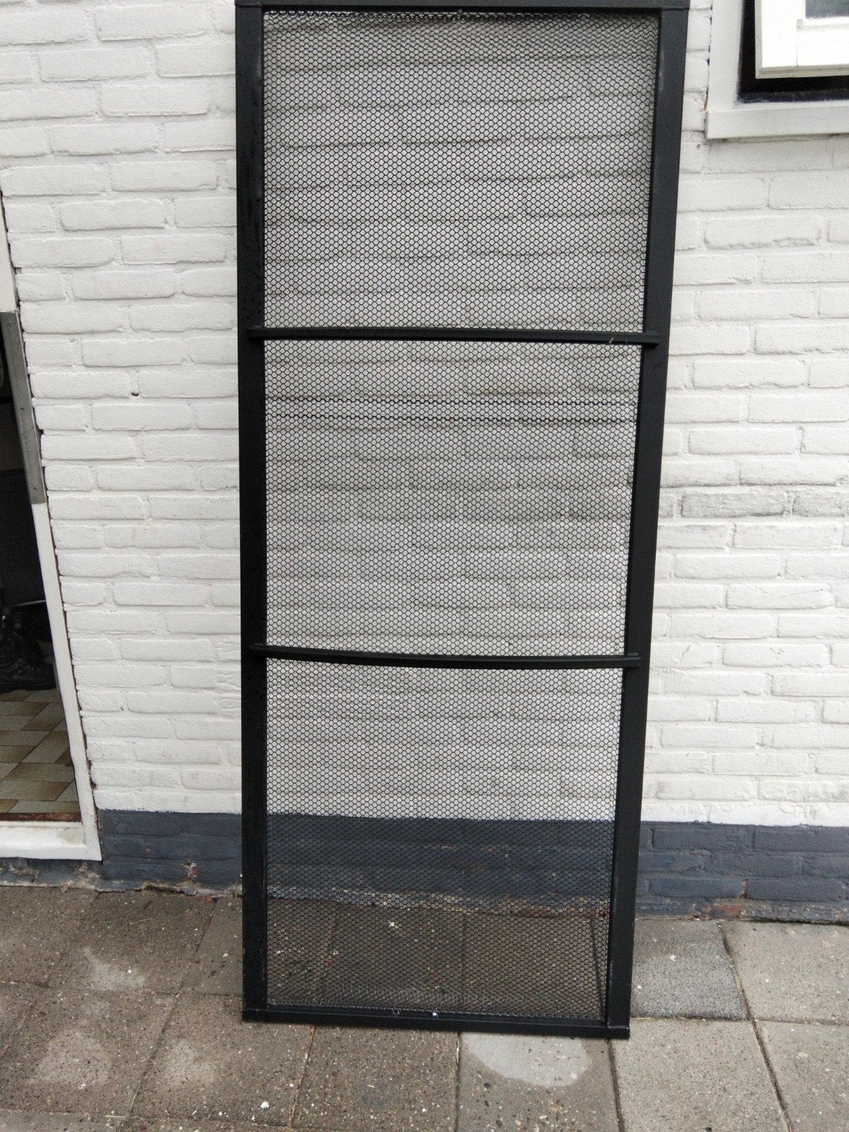 twee spiraalbodems 80x200cm zwart, Ophalen, Gebruikt, Eenpersoons, Zwart