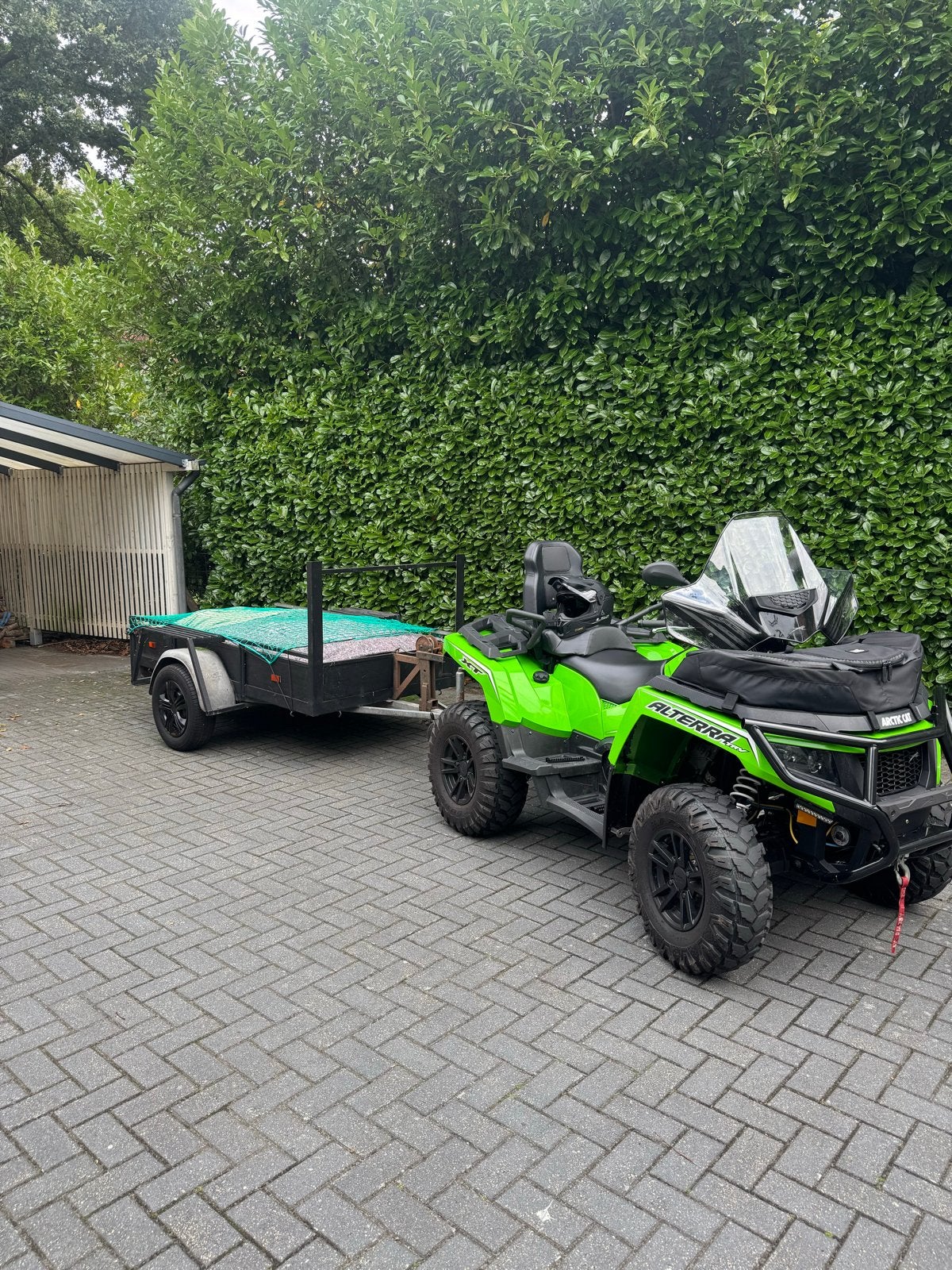 Arctic Cat Alterra 700 XT - Auto kenteken l7e, 700 cc, 1 cilinder, 12 t/m 35 kW