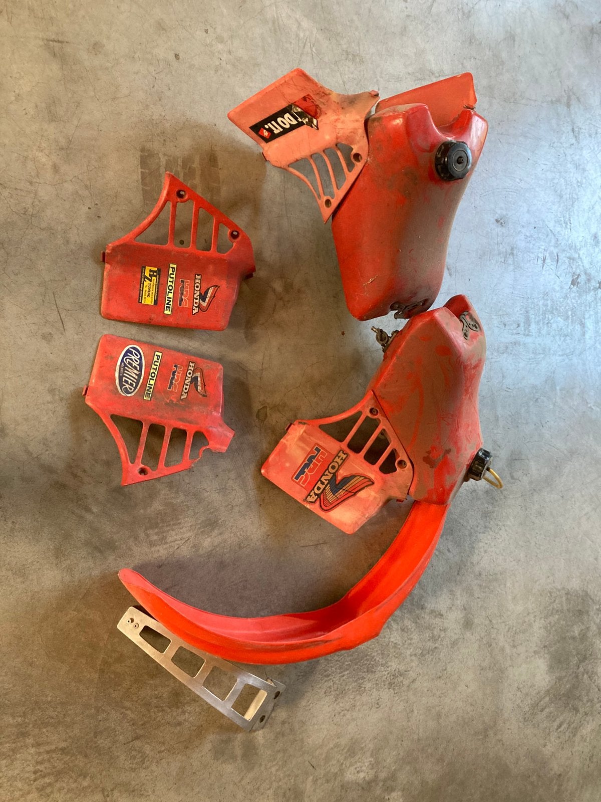 honda cr oldtimer benzine tank cr500 cr20 cr125 500 250 125, Ophalen