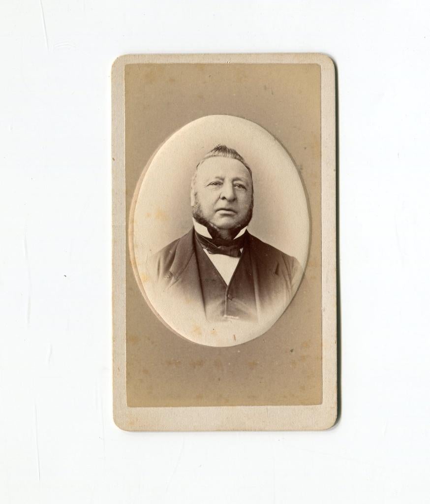 Carte de Visite. Gebroeders Delboy. Den Haag., Foto, Ophalen of Verzenden, Zo goed als nieuw, Voor 1940