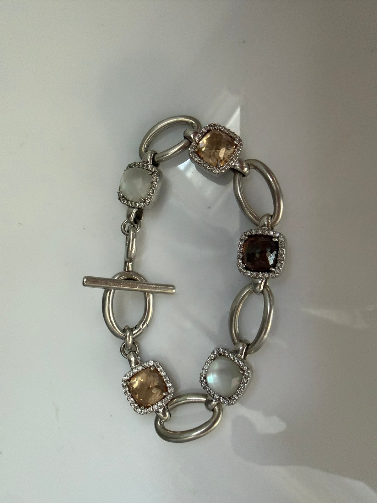 Prachtige armband van Ti Sento, Verzenden, Zo goed als nieuw, Zilver