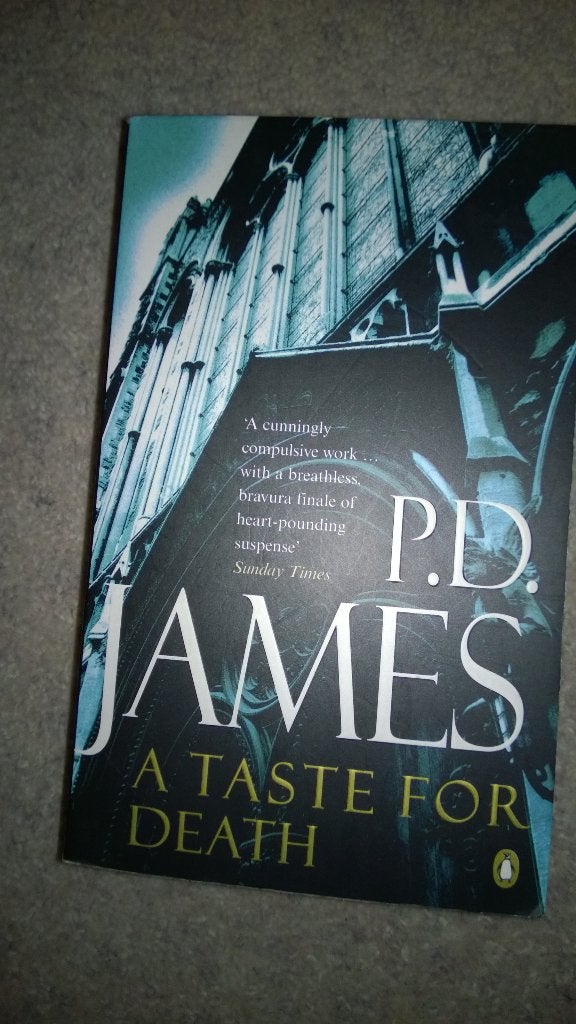 Boek - 393 - A taste for death - P.D. James, Ophalen of Verzenden, Zo goed als nieuw