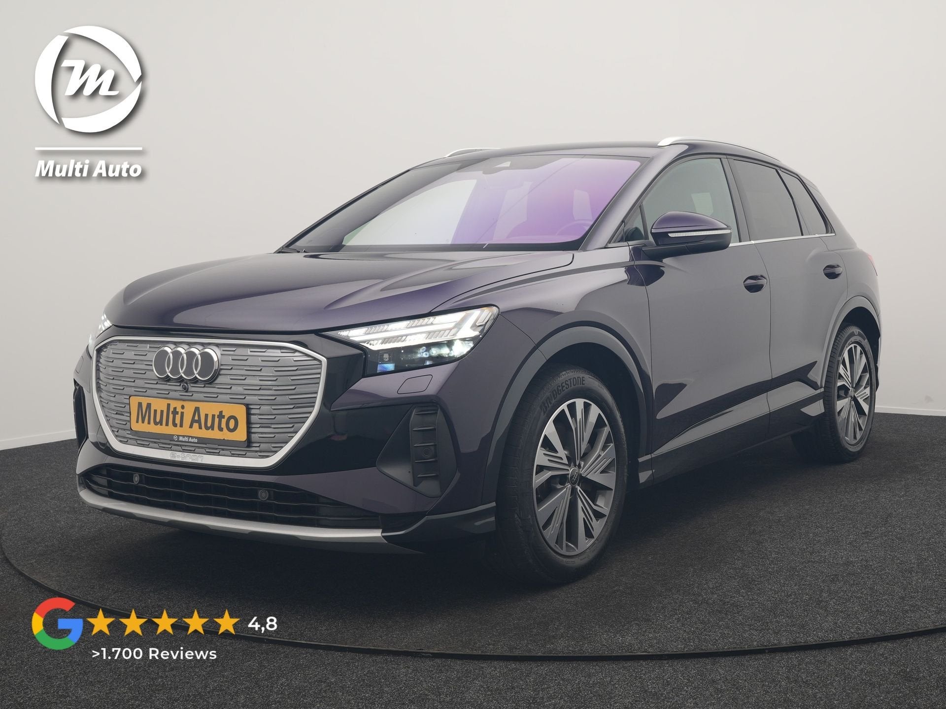 Audi Q4 e-tron 40 S edition 82 kWh 204pk Dealer O.H. | Adapt, Auto's, Audi, Dealer onderhouden, Achterwielaandrijving, Gebruikt