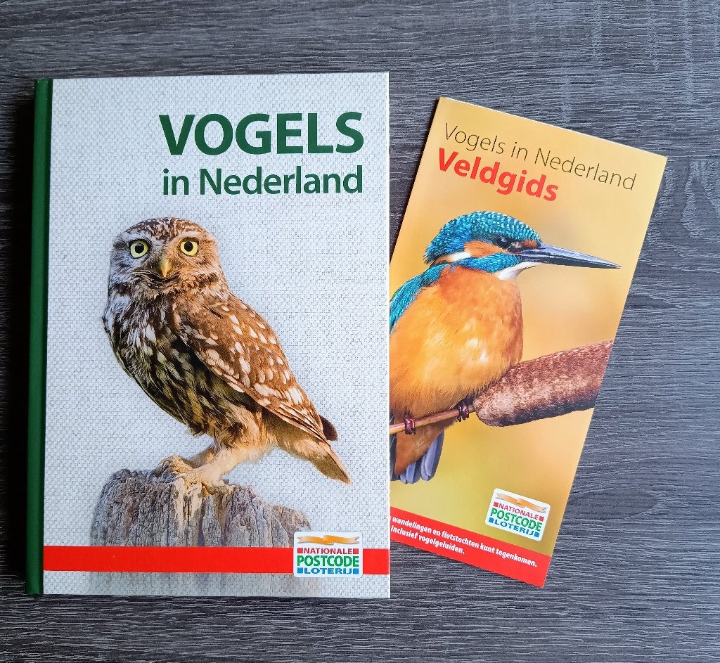 Vogels in Nederland + veldgids, Postcodeloterij, nieuw, Boeken, Ophalen of Verzenden, Nieuw, Vogels