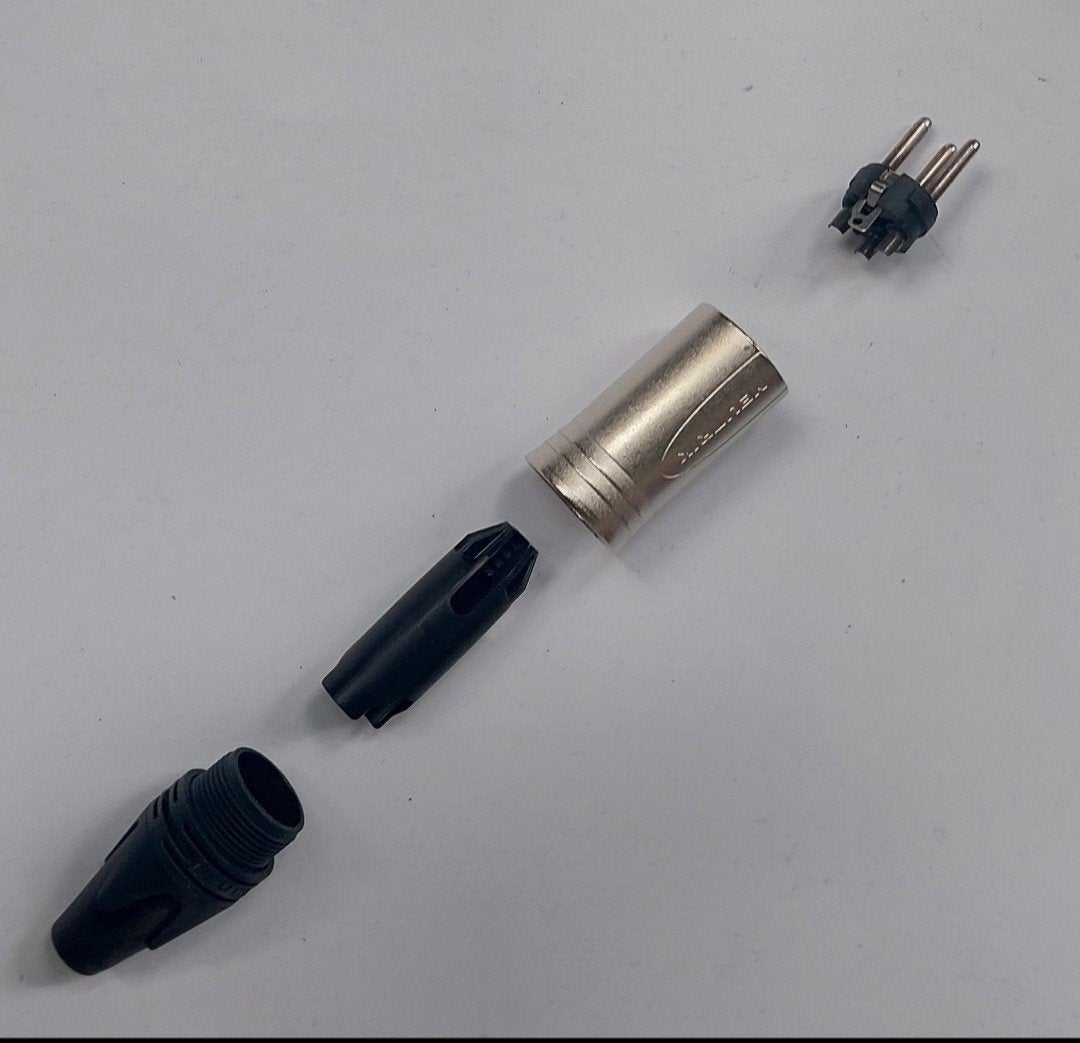 XLR 3 punts oplaad stekker, Ophalen of Verzenden