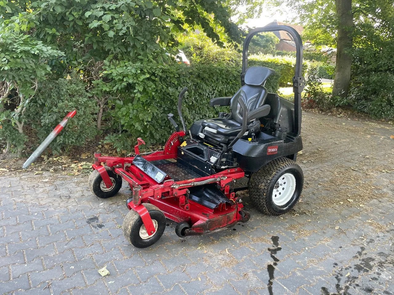 Toro T7000 zero turn Zitmaaier diesel, Gebruikt, Toro