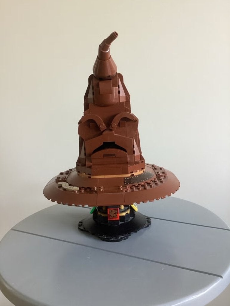 Lego 76429 Pratende Sorteerhoed Harry Potter - Compleet, Gebruikt, Lego, Accessoire, Harry Potter