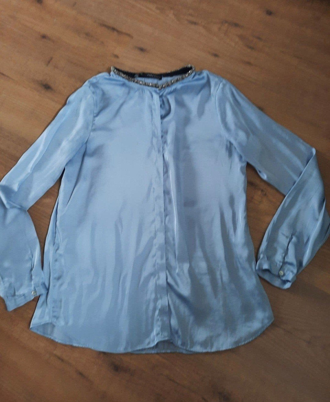 Zara blouse maat M, Kleding | Dames, Maat 38/40 (M), Blauw, Zara, Ophalen of Verzenden