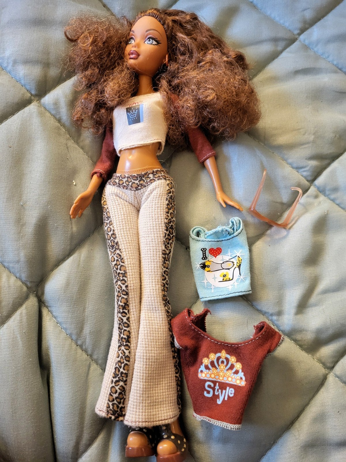 barbie my scene tee t shirts barbie 2006, Verzenden, Gebruikt, Pop