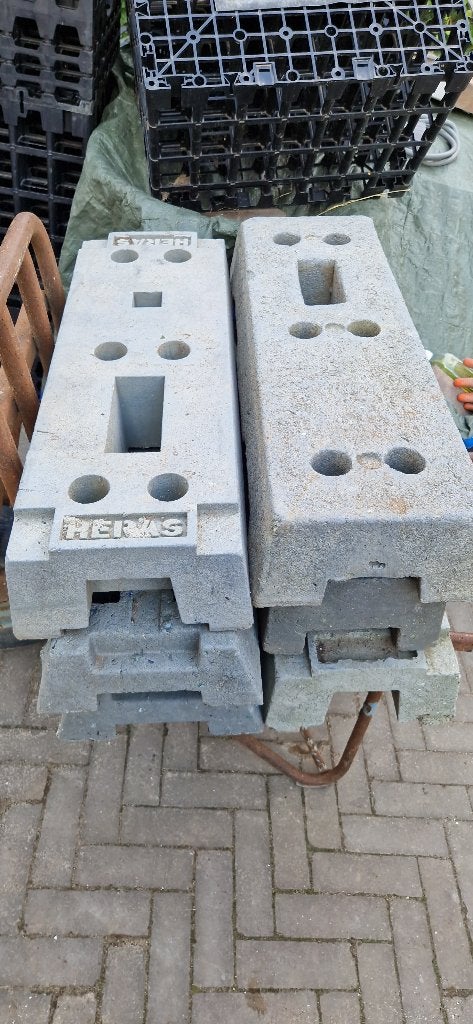 Bouwhek voet (6 stuks), Tuin en Terras, Ophalen, Gebruikt, Kunststof, Gaashekwerk