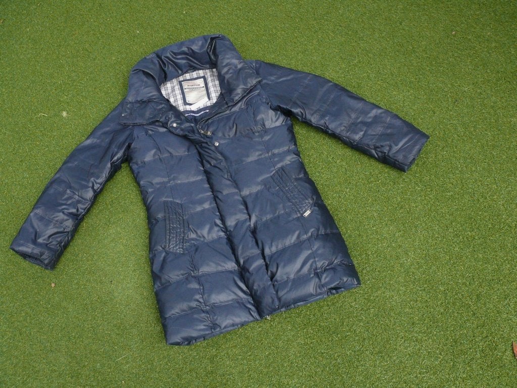 MC GREGOR blauwe winterjas maat 40 als nieuw, Kleding | Dames, Maat 38/40 (M), Blauw, Mc Gregor, Ophalen of Verzenden