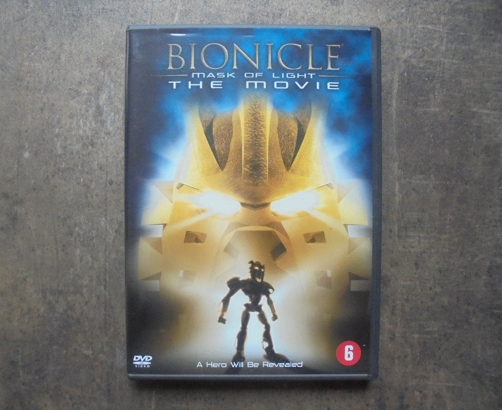 Lego DVD Bionicle Mask Of Light The Movie (zie foto's), Gebruikt, Tekenfilm, Overige soorten, Ophalen of Verzenden