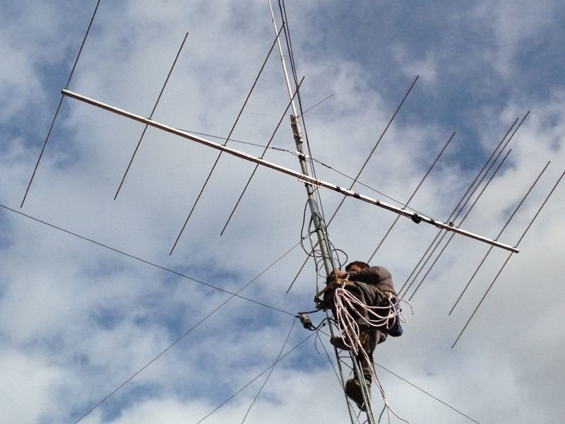InnovAntenna 4m/6m Yagi Antenne - 6/5 elementen, 5m boom, Ophalen, Antenne