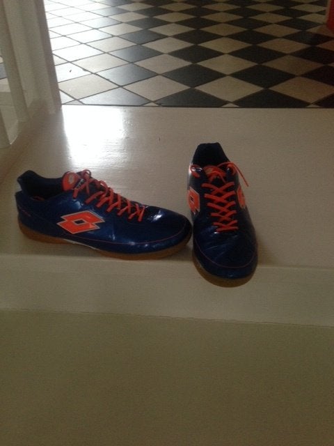 Sportschoenen maat 43 gympen lotto  zgan, Blauw, Sportschoenen, Ophalen of Verzenden, Zo goed als nieuw