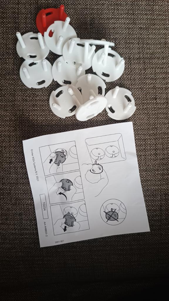 IKEA PATRULL stopcontactbeveiligers (11 stuks), Ophalen of Verzenden, Gebruikt