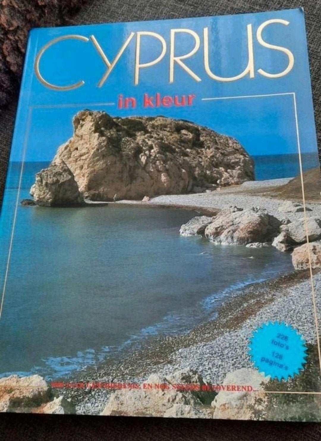 Reisgids/fotoboek Cyprus 226 foto's en 128 pagina's, Boeken, Reisgidsen, Overige merken, Verzenden, Europa, Zo goed als nieuw