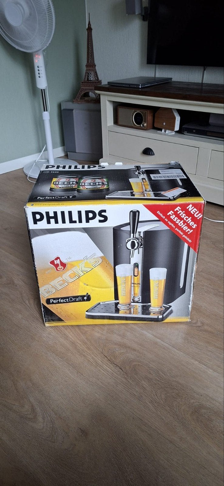 Philips PERFECT DRAFT beertender, Witgoed en Apparatuur, Ophalen of Verzenden, Zo goed als nieuw, Philips