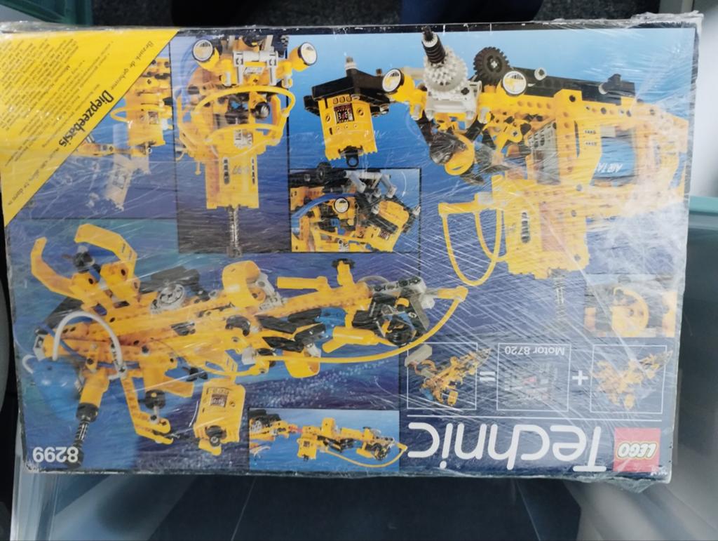 LEGO Technic 8299 Duikbasis met Pneumatiek, Compleet, Lego, Ophalen of Verzenden, Zo goed als nieuw