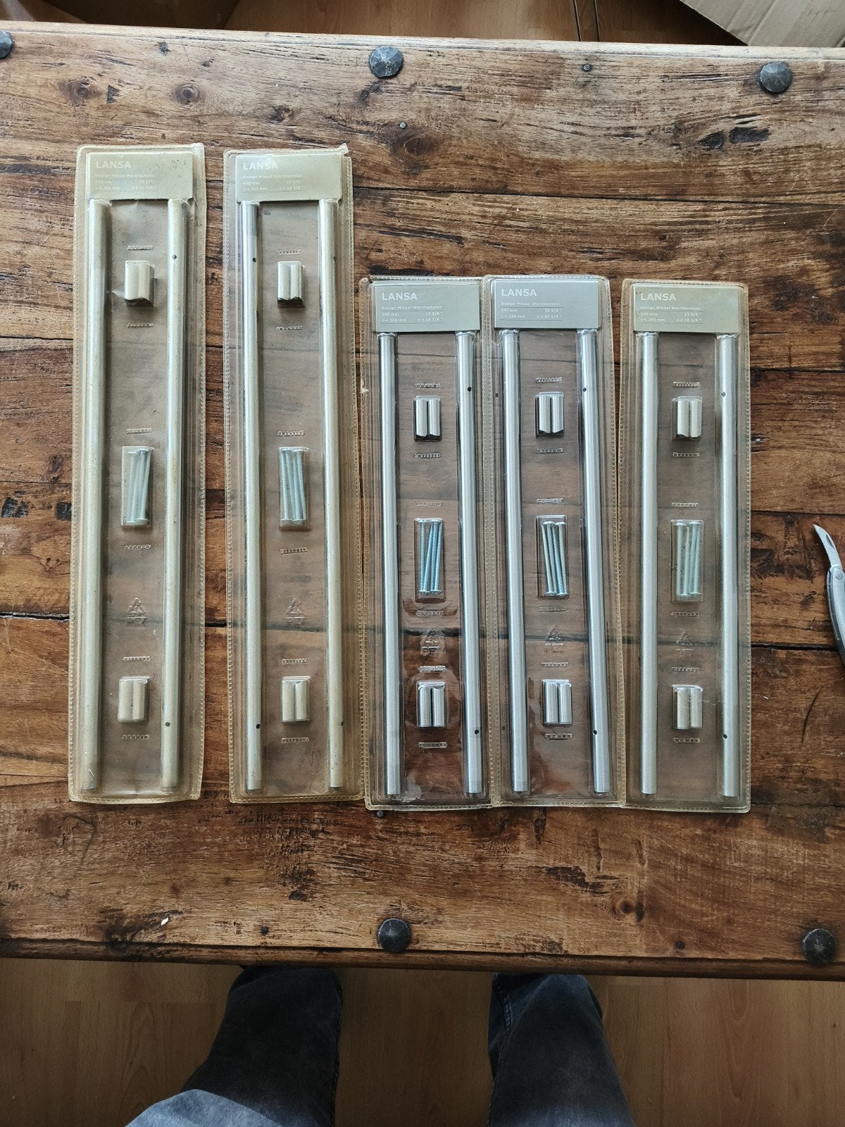 IKEA Lansa handgrepen - Mikael Warnhammar - 5 stuks, Ophalen of Verzenden, Nieuw