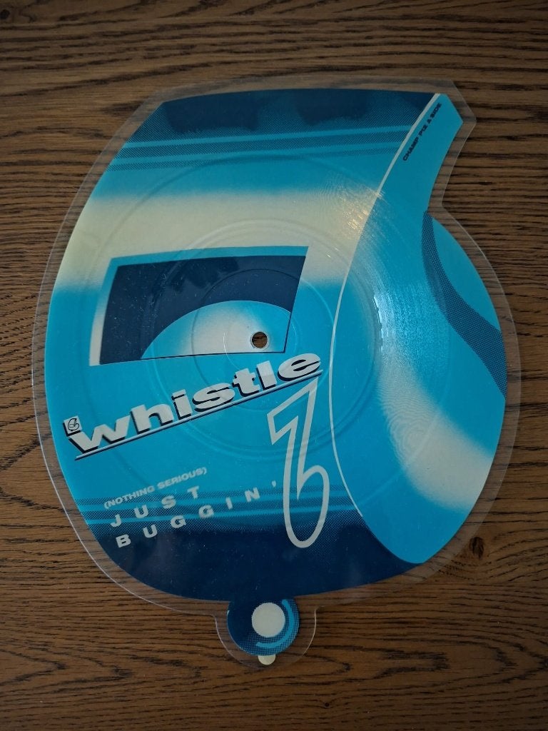 Whistle - (Nothing serious) Just Buggin' [Picture Disc], Gebruikt, 7 inch, Ophalen of Verzenden, Picture disc