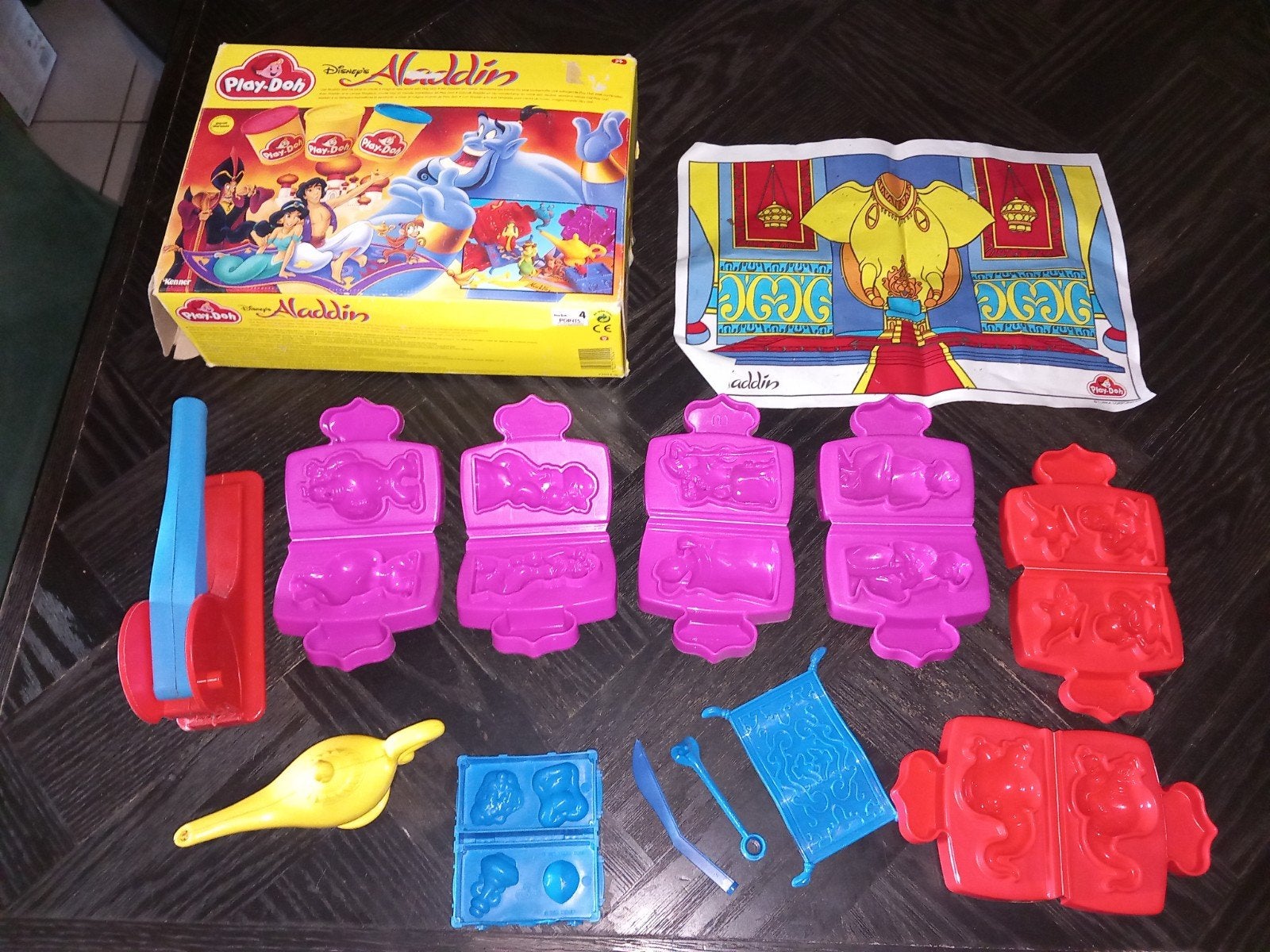 Play-Doh Disney Aladdin speelset met accessoires, Gebruikt, ., Ophalen of Verzenden, .