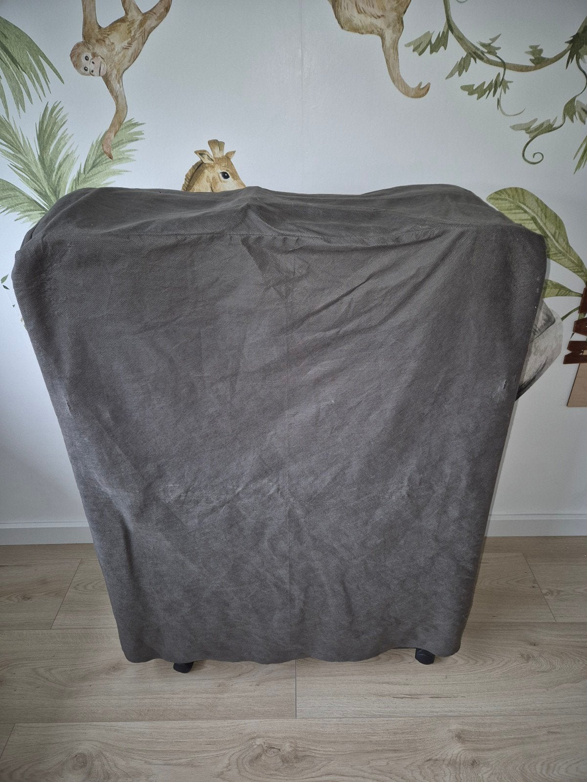 Opvouwbaar bed (200x80cm), Ophalen, Eenpersoons, Hout