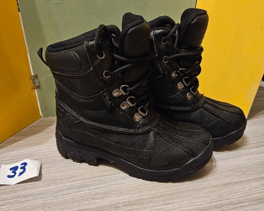 Fila kinderlaarzen boots maat 33 zwart nieuw, Kinderen en Baby's, Fila, Jongen of Meisje, Ophalen of Verzenden, Laarzen