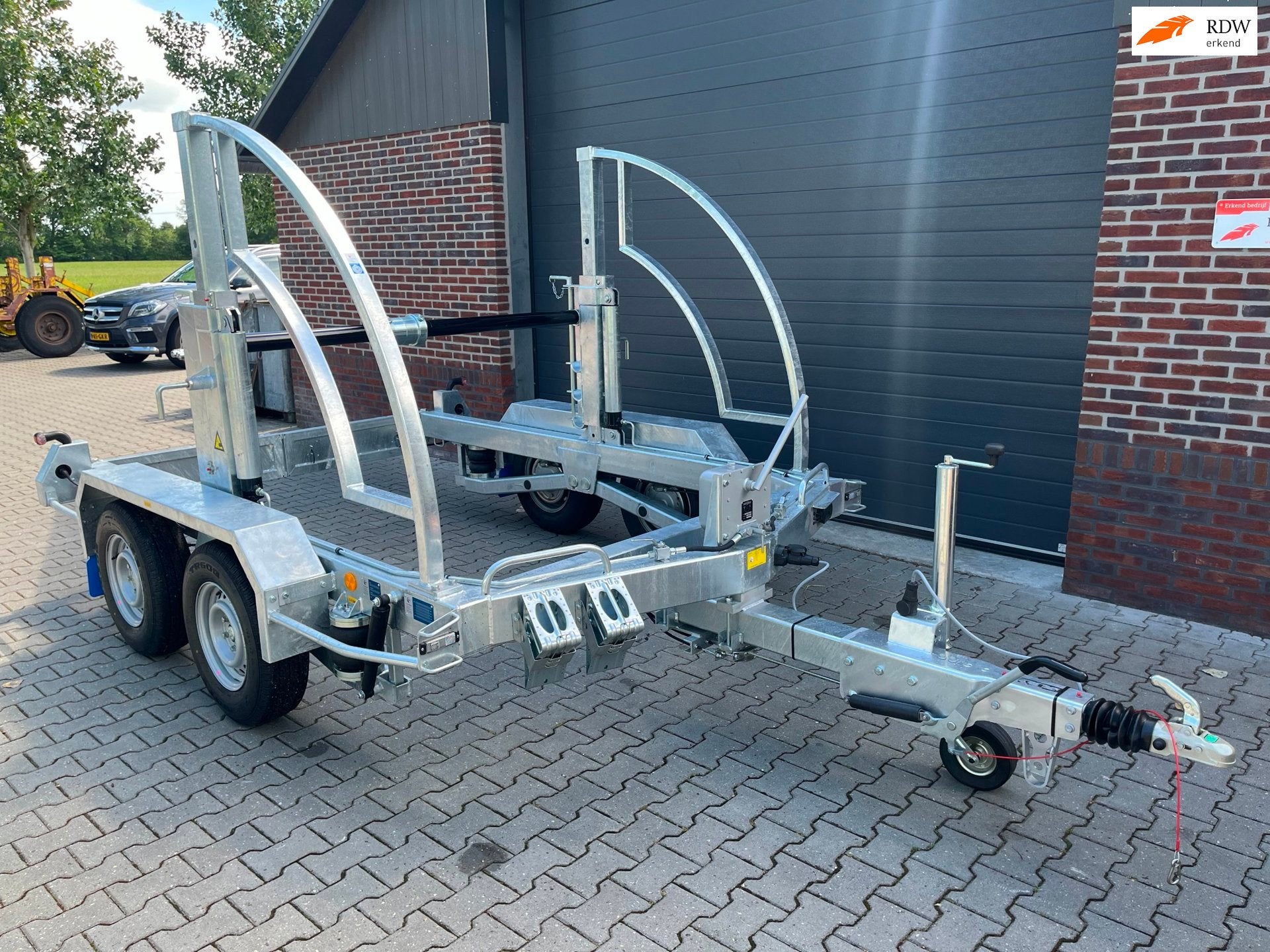 Hms variant250 HASPELWAGEN 3500KG Nieuw op voorraad, Auto diversen, Aanhangers en Bagagewagens, Gebruikt