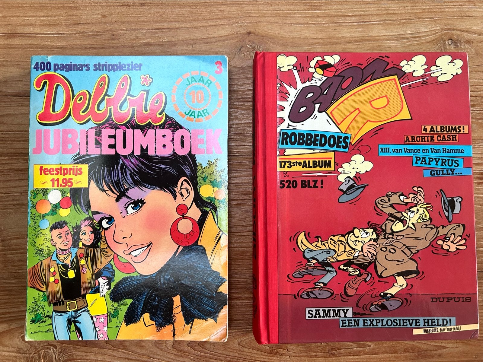 Robbedoes nr. 173 en  Debby jubileumboek, Meerdere stripboeken, Verzenden, Gelezen