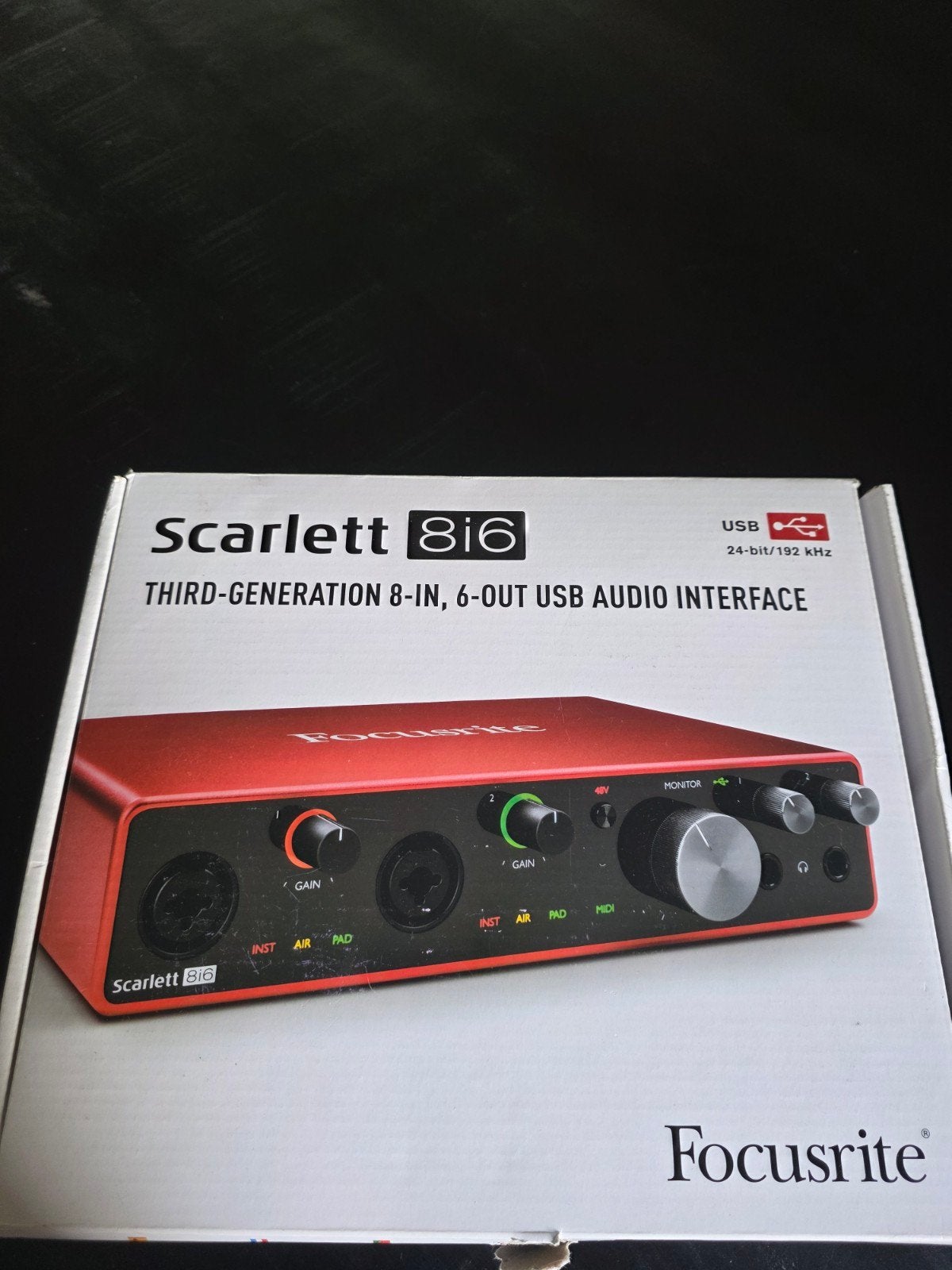 Focusrite Scarlett 8i6 3rd Gen USB Audio Interface, Ophalen of Verzenden, Zo goed als nieuw, Overige typen