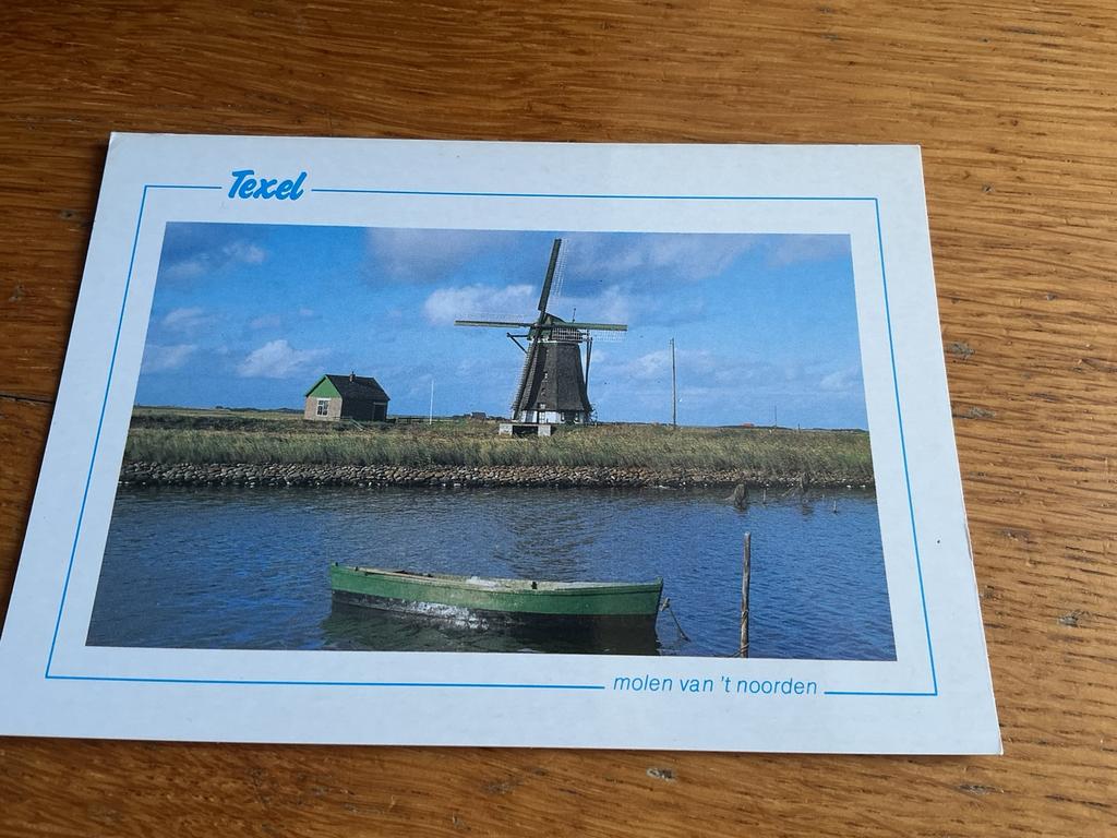 m93 Texel molen, Ophalen of Verzenden, Waddeneilanden