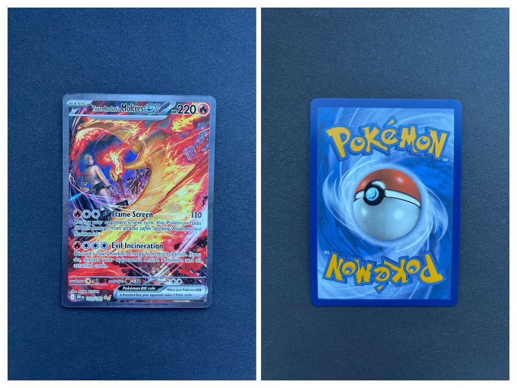 Team Rocket's Moltres ex (DRI 229), Ophalen of Verzenden, Zo goed als nieuw