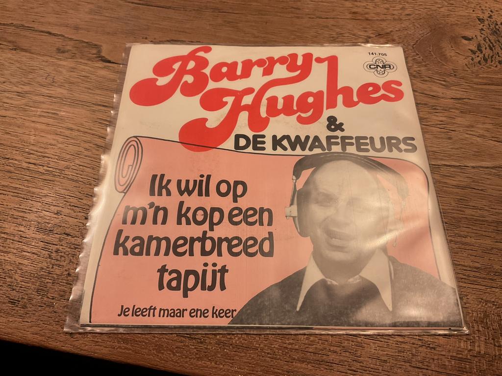 Barry Hughes, Ik wil op m’n kop een kamerbreed tapijt, Ophalen of Verzenden, Pop