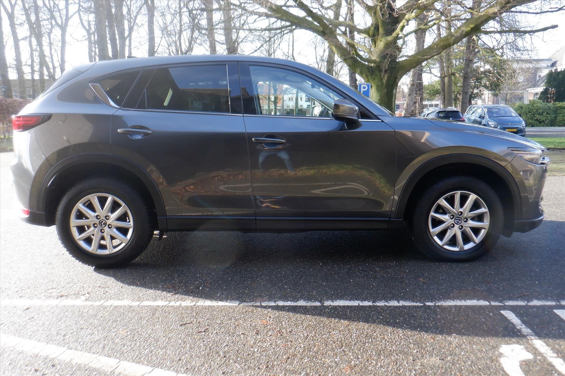 Mazda Cx-5 2.5 SKYACTIV-G 194pk 2WD Aut HEAD-UP-STUUR/STUURV, 4 cilinders, Automatische klimaatregeling, Leder, Bedrijf