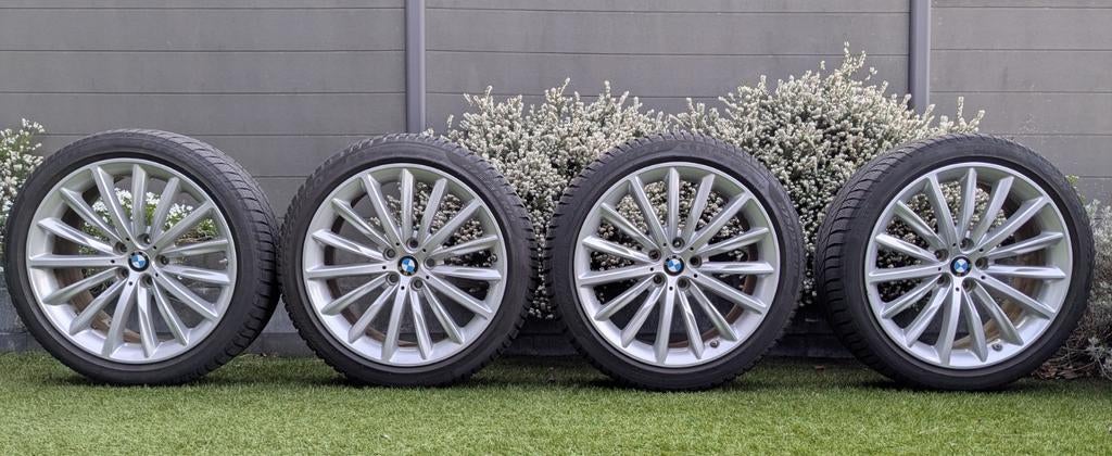 BMW 5 serie G30 G31 19" velgen winterset style 633 breedset, Ophalen, Gebruikt, BMW
