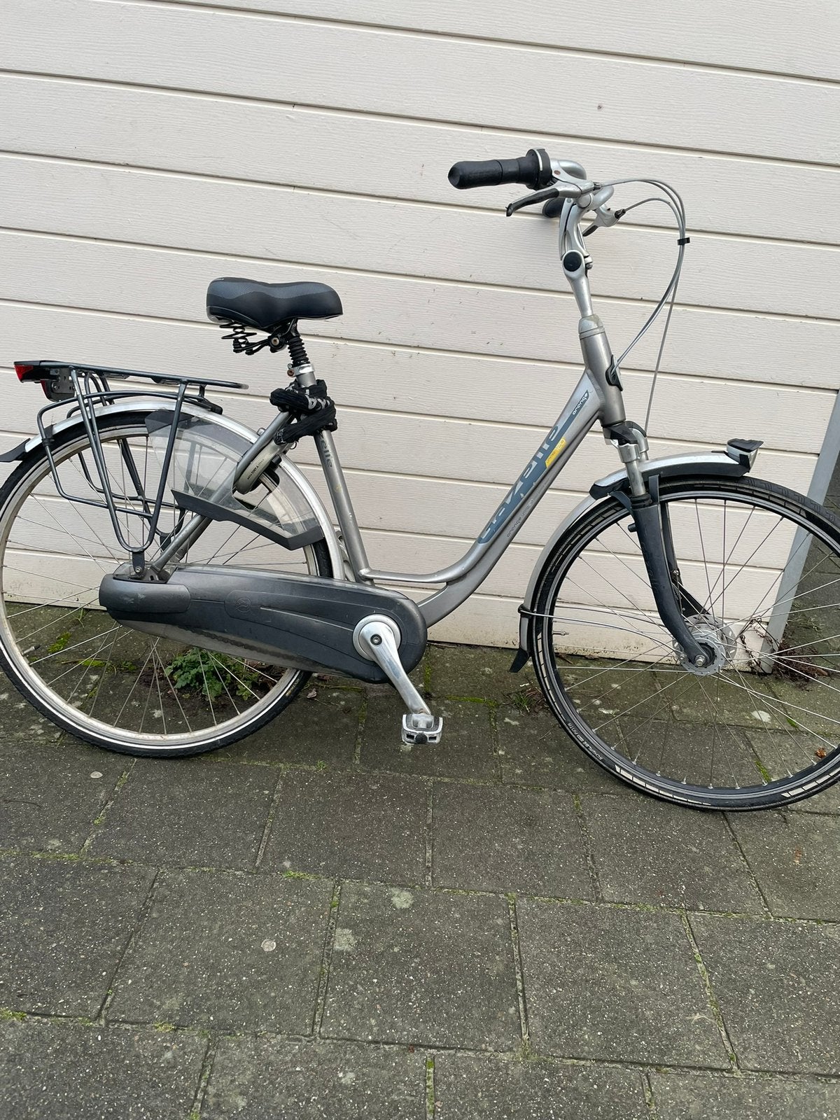 Gazelle orange damesfiets, Versnellingen, Zo goed als nieuw, Gazelle, 56 cm of meer