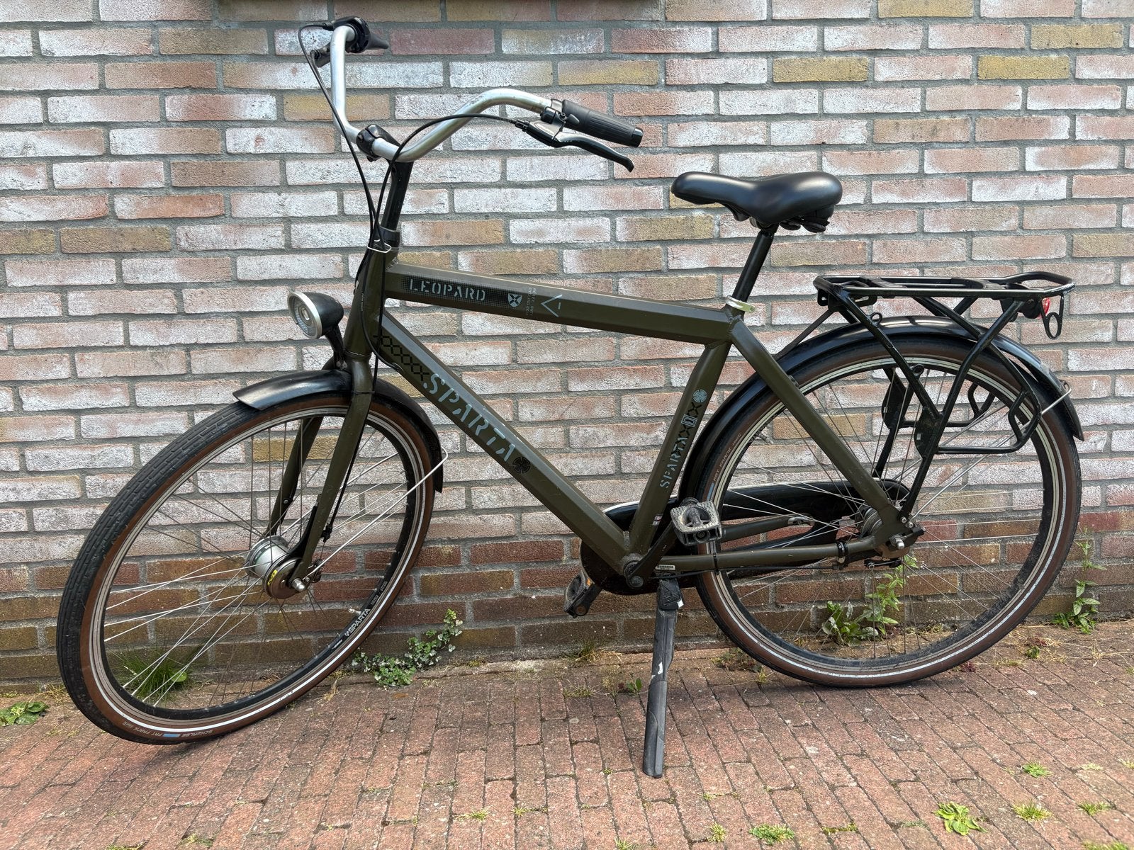 Sparta Leopard herenfiets - 53 cm frame - Gebruikt, Fietsen en Brommers, Ophalen, Sparta, Gebruikt, Velgrem