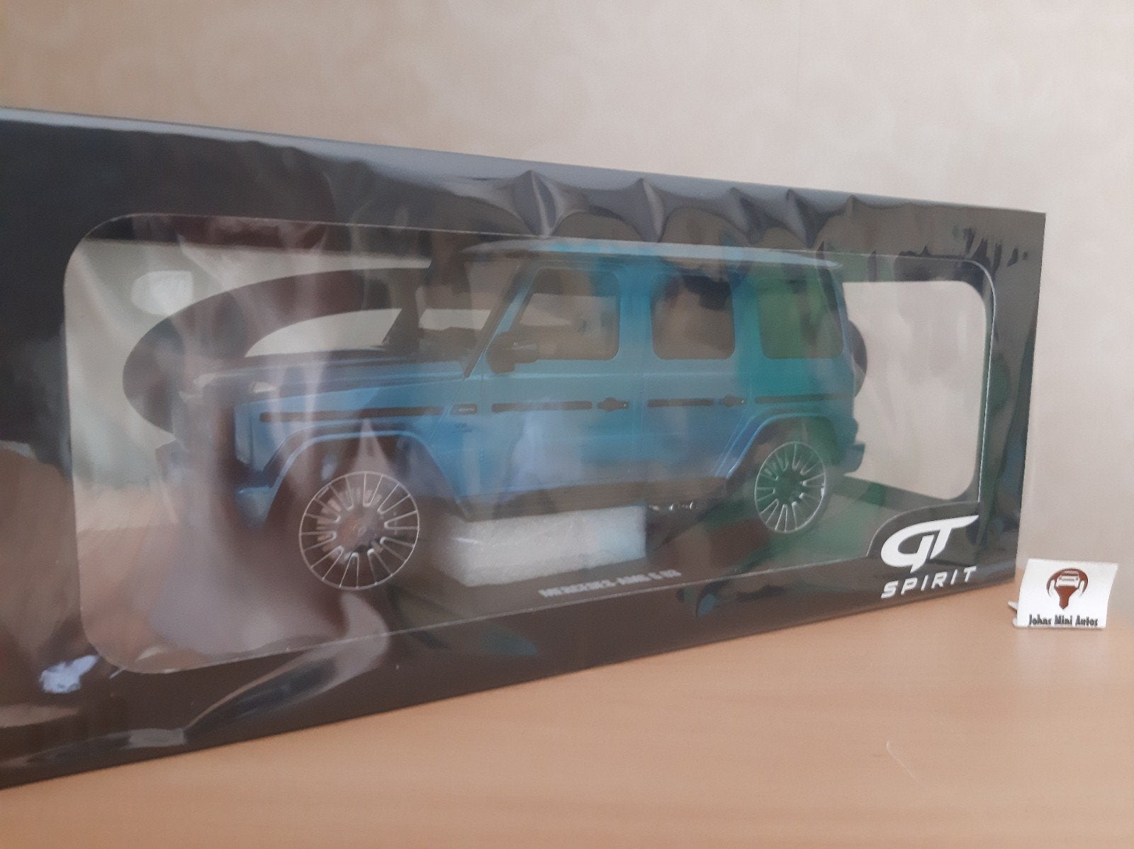 Mercedes G63 AMG 2024 Hyper Blue Magno van GT Spirit 1:18, Hobby en Vrije tijd, Overige merken, Auto, Nieuw, Ophalen of Verzenden