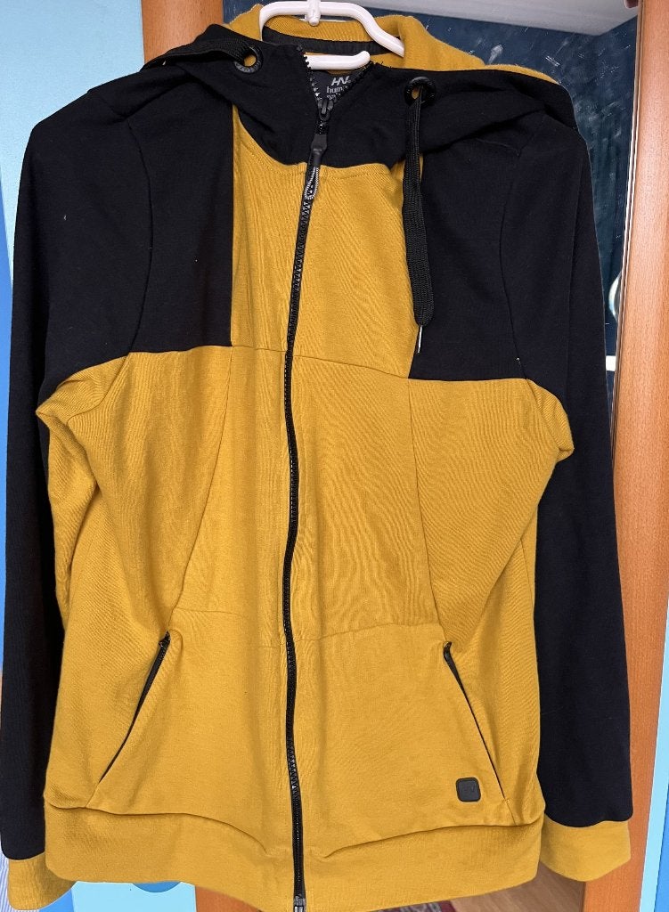 mooi geel zwart tricot vestje Human Nature XL nieuw, Verzenden, Geel, Maat 42/44 (L), Nieuw