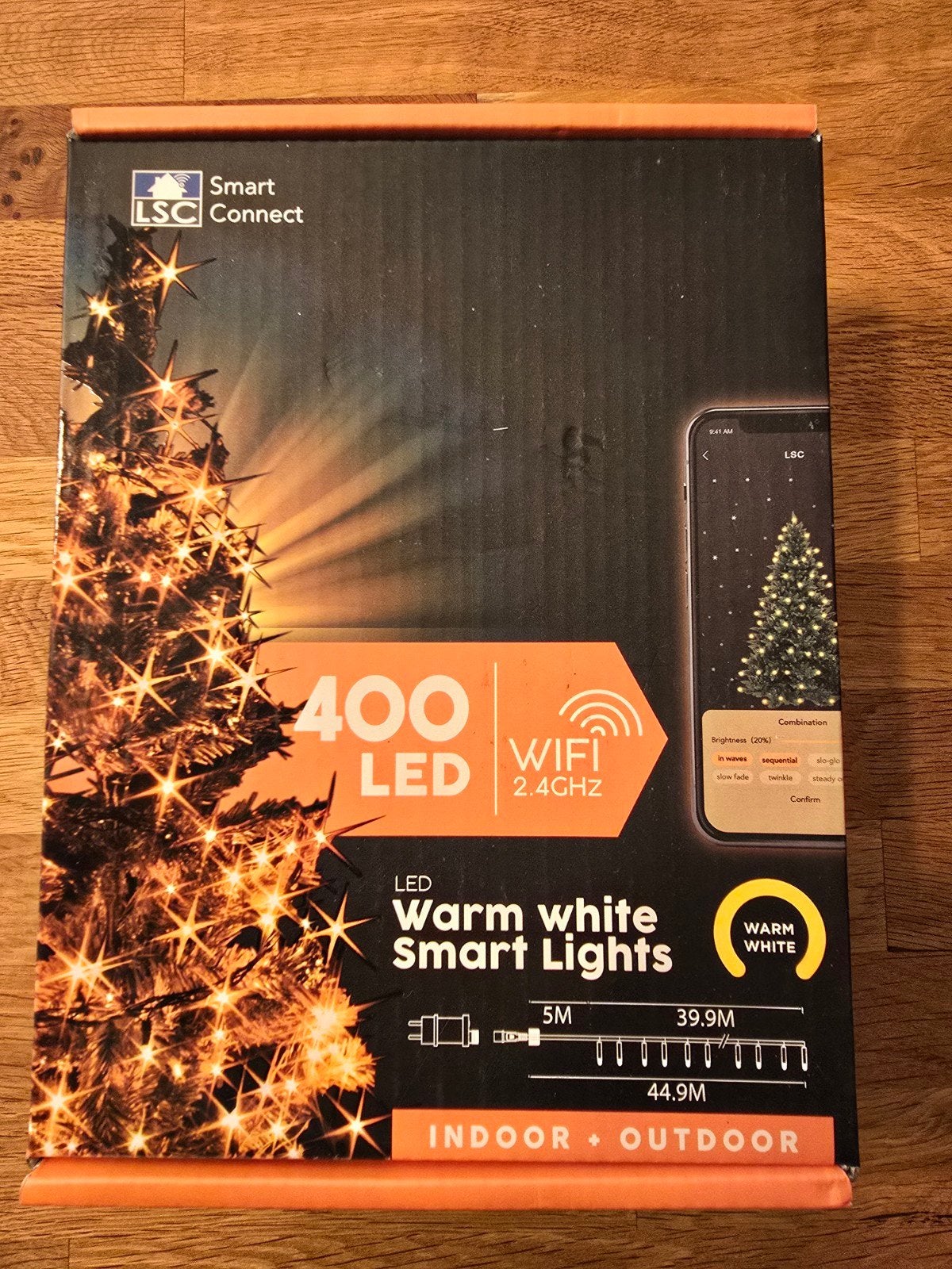 LSC Smart Connect 400 LED Warm Witte Smart Lichten, Kunststof, Minder dan 50 watt, Nieuw, Ophalen of Verzenden