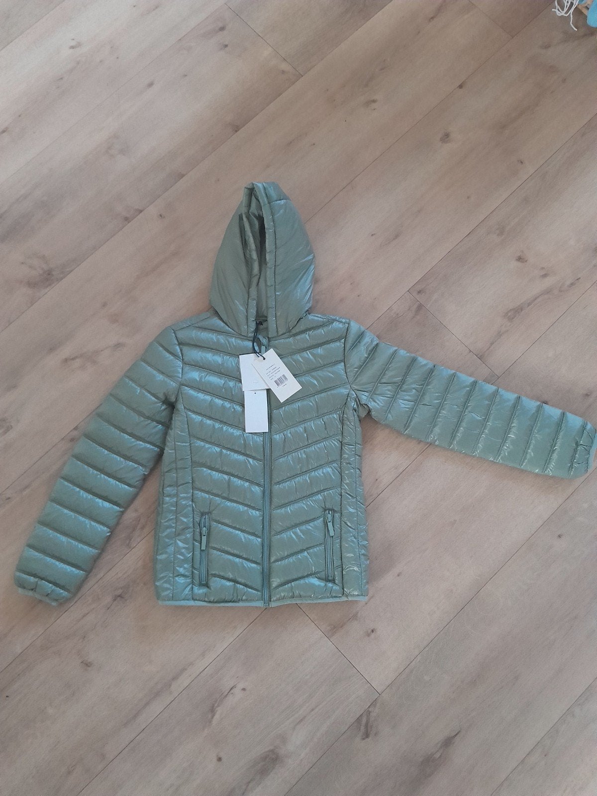 leuk groen tussenjasje, Ophalen of Verzenden, Nieuw, Meisje, Jas