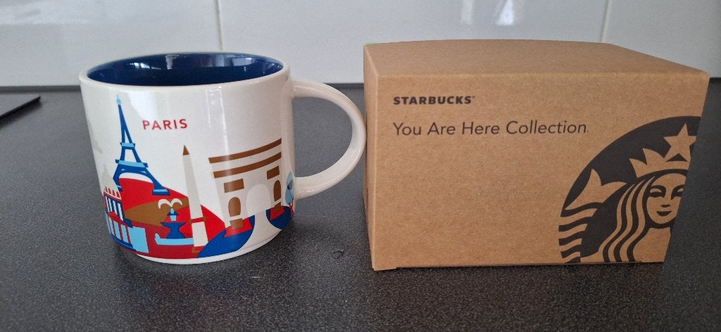 Starbucks mok Parijs, Ophalen of Verzenden, Nieuw, Overige materialen, Kop en/of schotel
