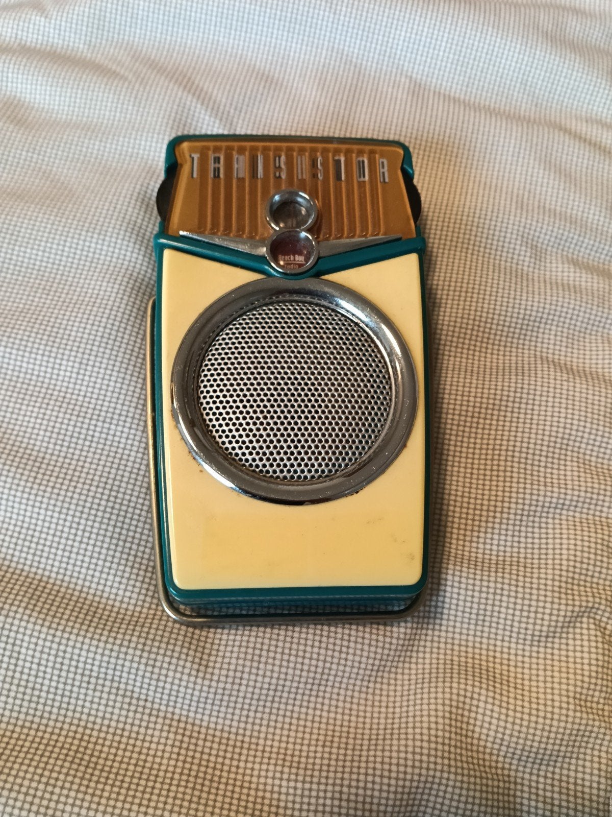 Vintage Transistor AM/FM Radio - Draagbaar en Compact, Ophalen of Verzenden, Zo goed als nieuw, Transistorradio