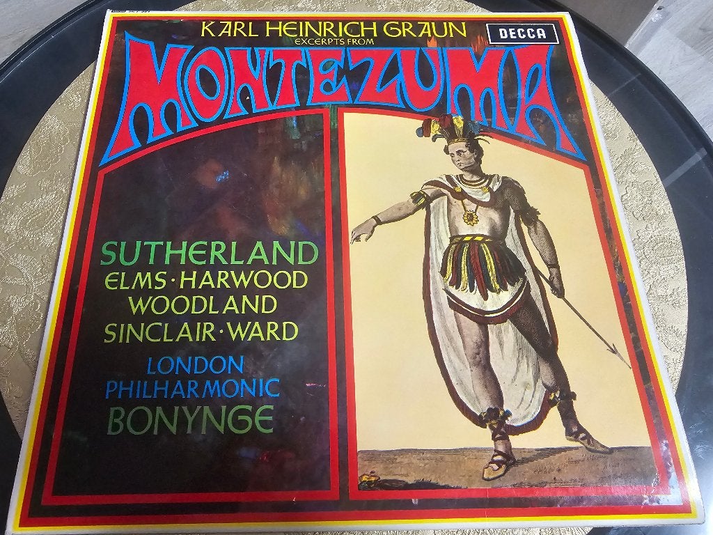 Karl Heinrich Graun – Montezuma, Ophalen of Verzenden, Romantiek, Gebruikt, Overige formaten