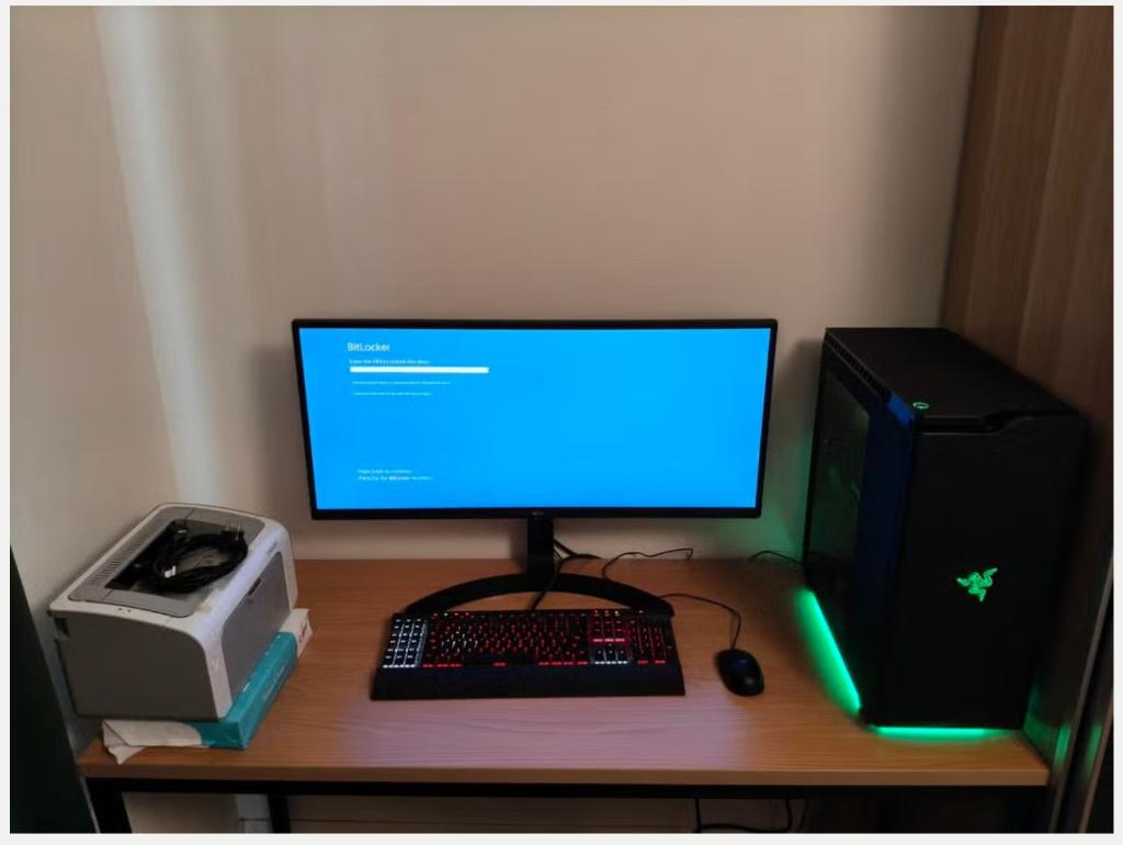 Custom Watergekoelde Gaming PC + LG 34" Ultrawide + Toetsenb, Computers en Software, Desktop Pc's, Met monitor, 32 GB, Virtual Reality