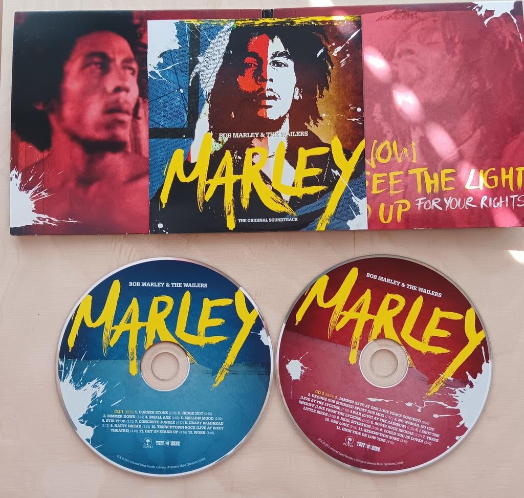 Bob Marley & The Wailers - Marley - dubbel CD, Ophalen of Verzenden, Zo goed als nieuw