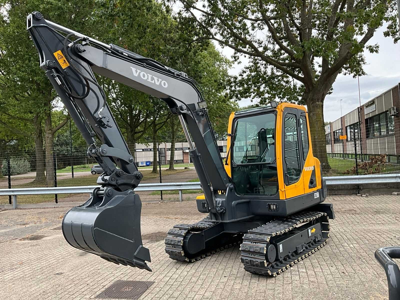 2013 Volvo EC55B Midigraafmachine, Graafmachine
