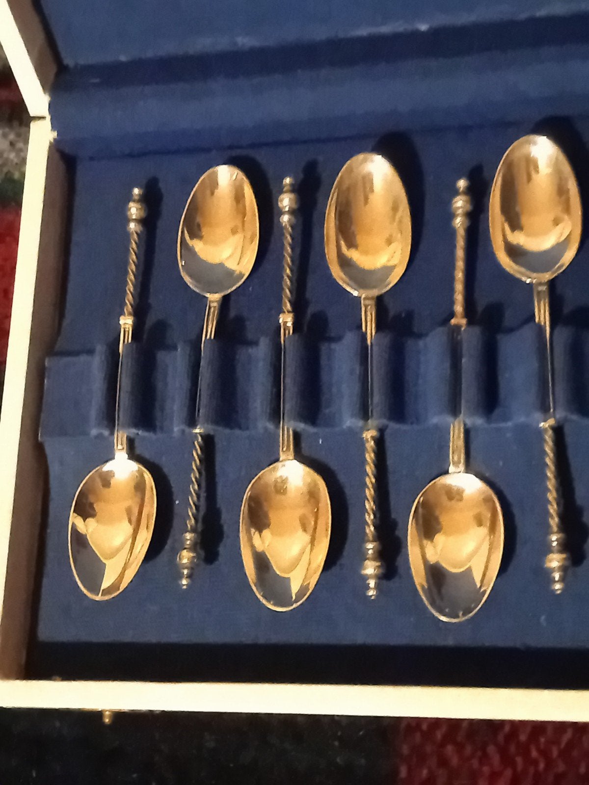 Set van 12 zilveren lepeltjes, Antiek en Kunst, Ophalen of Verzenden