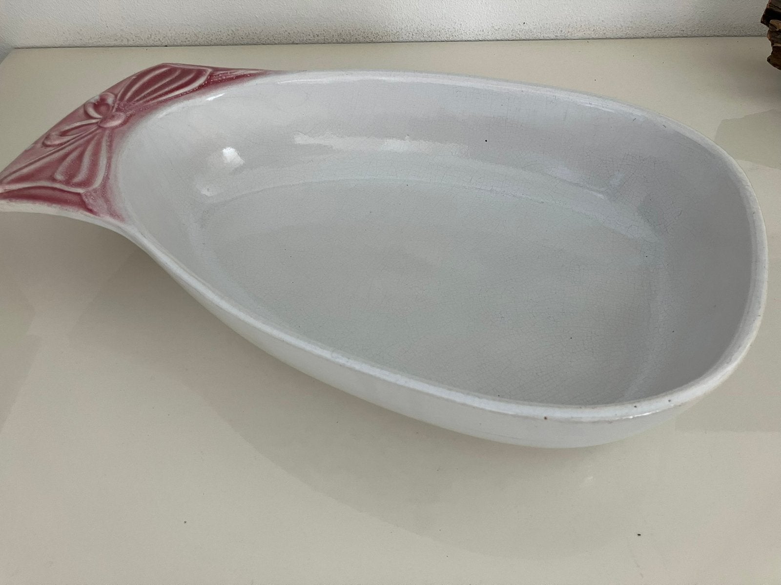 Retro ovenschaal groot, Ophalen of Verzenden, Keramiek, Overige stijlen, Schaal of Schalen