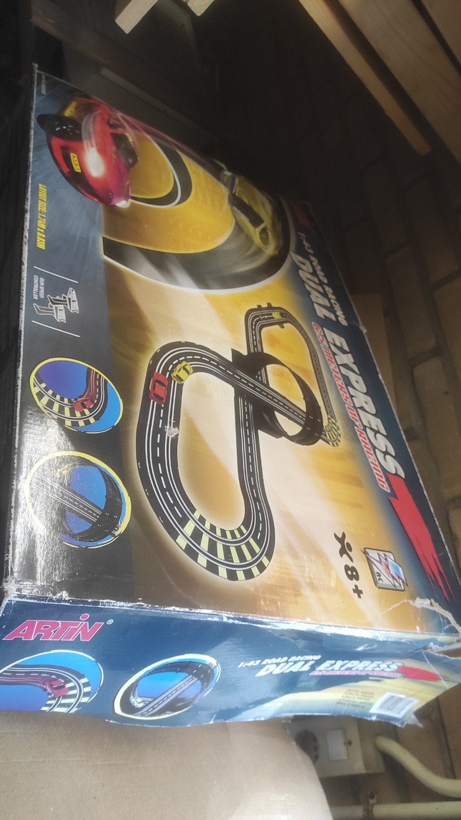 racebaan met auto's, Ophalen, Elektrisch, Overige merken